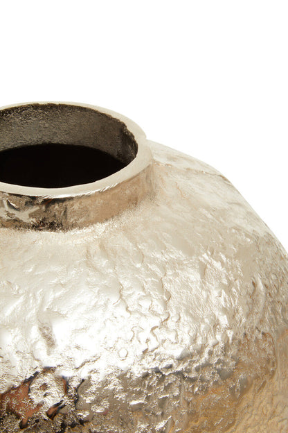 Dion Large Ombre Silver and Gold Finish Vase