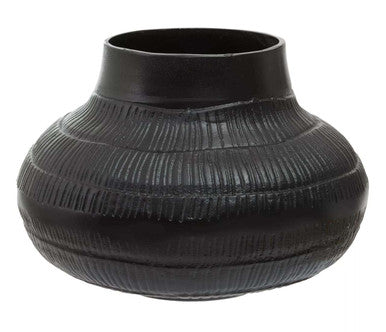 Deomali Small Black Finish Vase