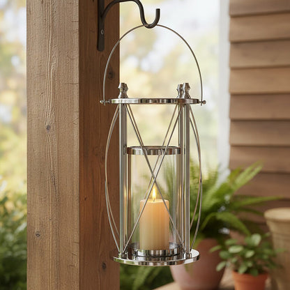 Large Silver Lantern | Cruzar