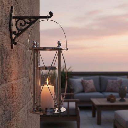 Large Silver Lantern | Cruzar