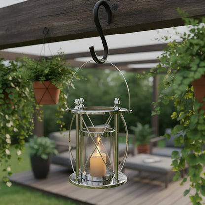 Small Silver Lantern | Cruzar