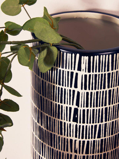 Jada Large Striped Vase