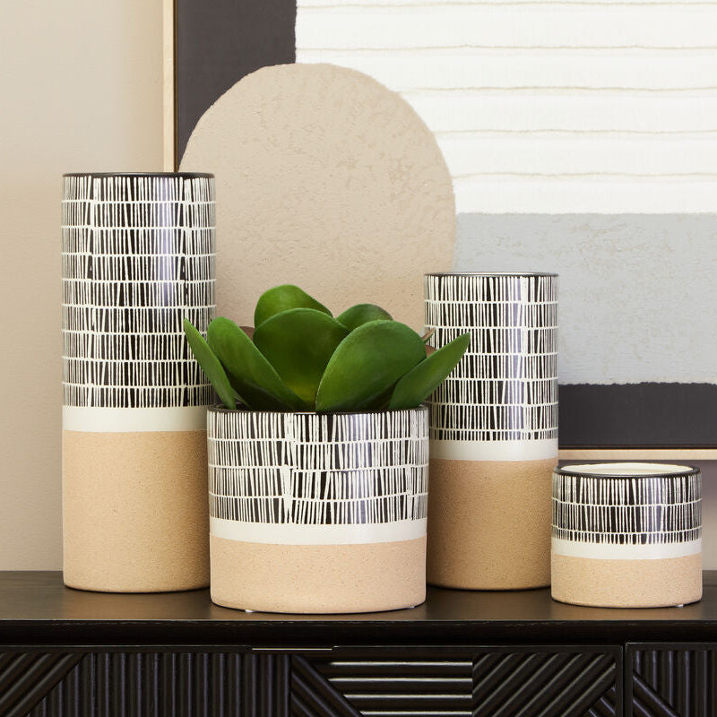 Jada Large Striped Vase