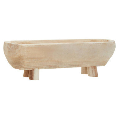 Arlo Natural Oval Decorative Dough Bowl