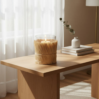 Natural Large Candle Holder | Kuta