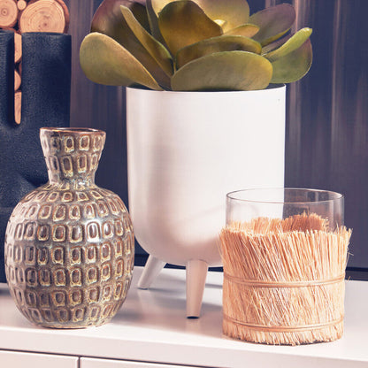 Kuta Natural Small Candle Holder
