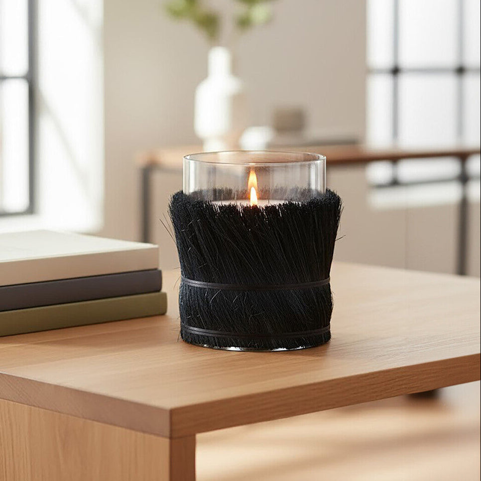 Black Large Candle Holder | Kuta
