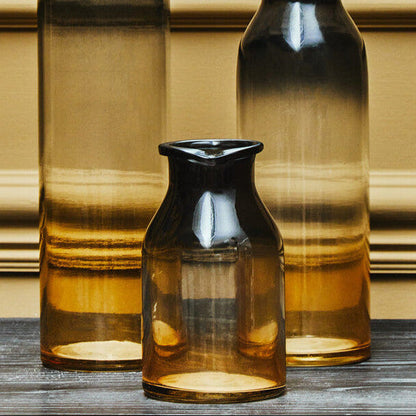 Glynn Black And Gold Small Vase