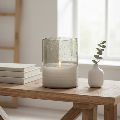 Glynn Natural Large Candle Holder