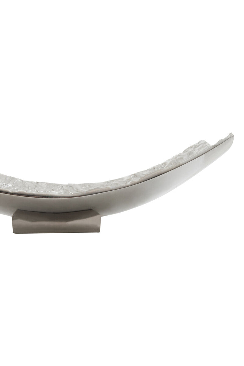 Akola Silver Metal Decorative Dish