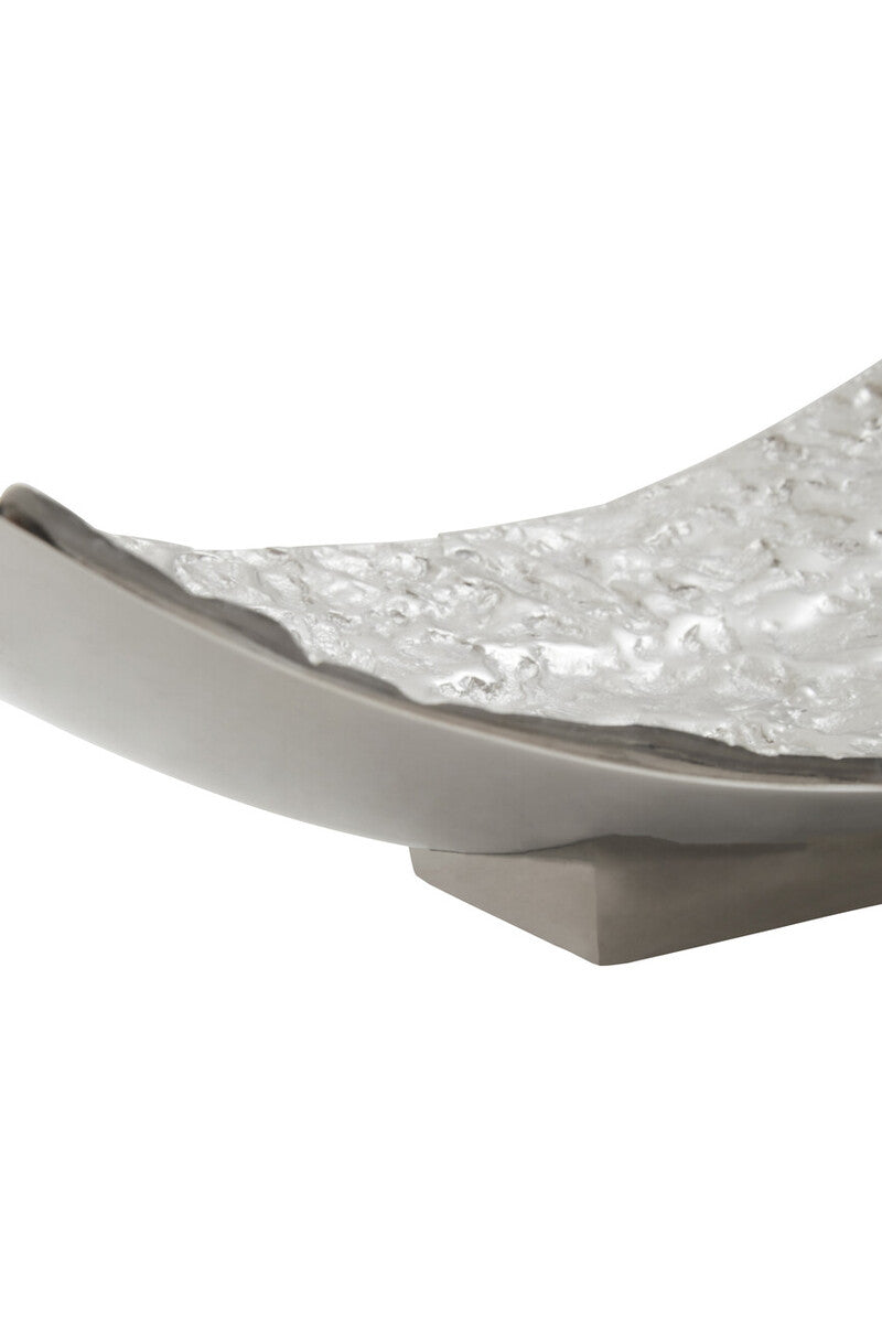 Akola Silver Metal Decorative Dish