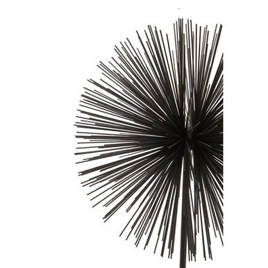 Mirano Black Finish Starburst Sculpture