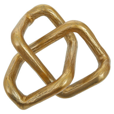 Bosie Kensington Townhouse Rough Gold Sculpture