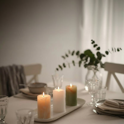Oleena Set Of Three Onyx Tealight Holders