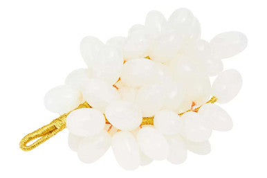 Oleena White Onyx Decorative Grapes