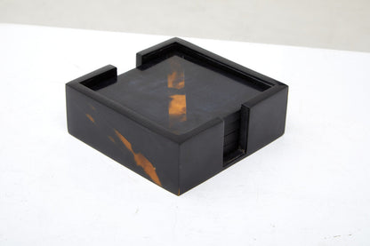 Roma Set Of Four Tortoise Shell Coasters