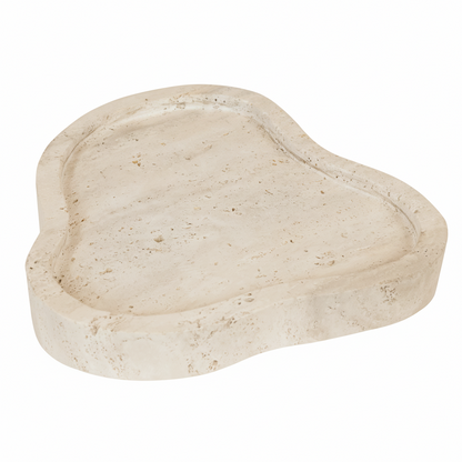 Travertine Irregular Tray | Tibor