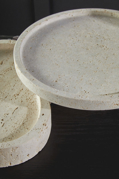 Travertine Irregular Tray | Tibor