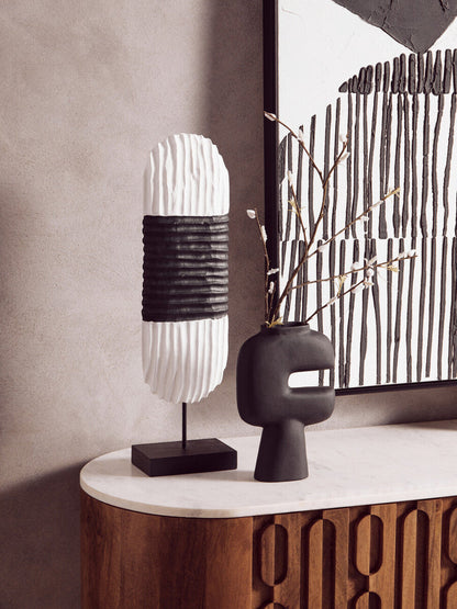 Abstract Small Black Vase | Hapax