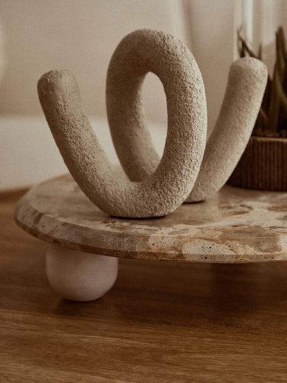 Santino Chocolate Marble Riser