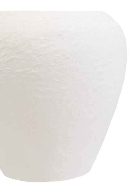 Sanai Cotton Mache Large White Planter