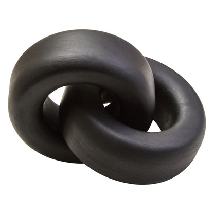Black Wood Large Knot Decor | Cato
