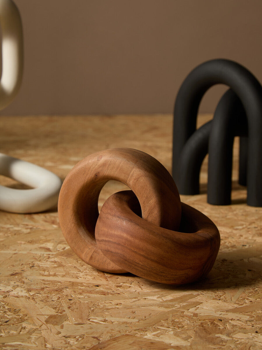 Natural Wood Large Knot Decor | Cato