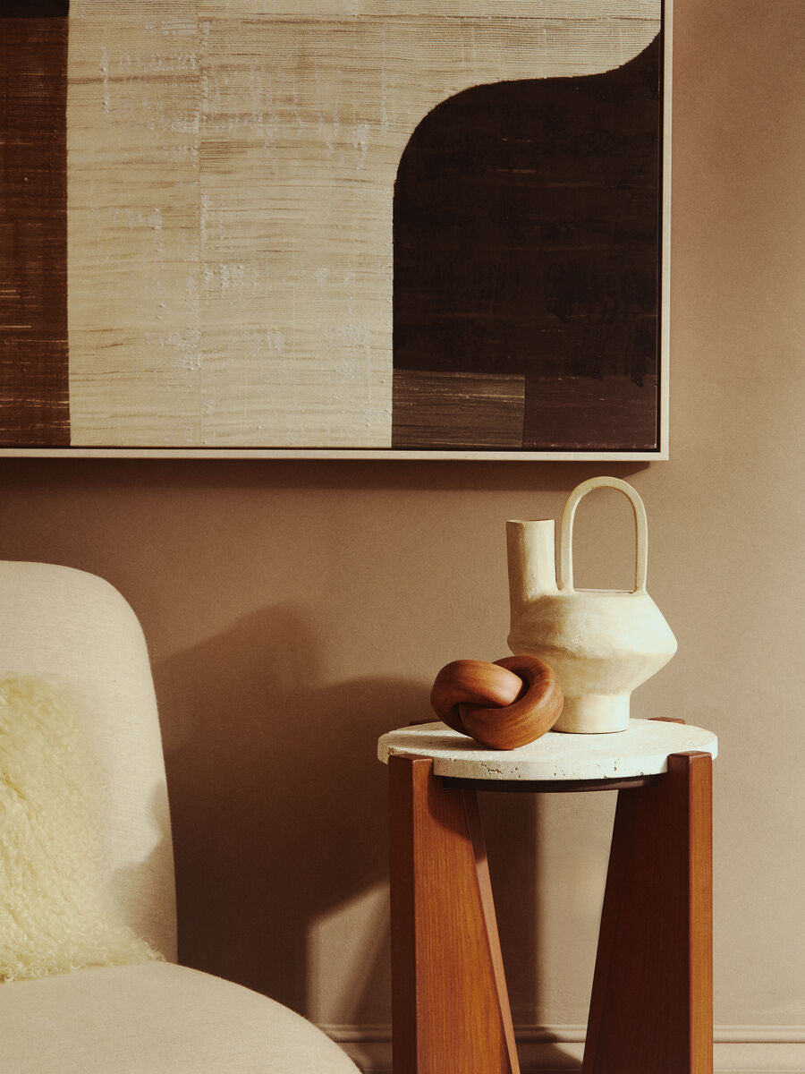 Natural Wood Large Knot Decor | Cato