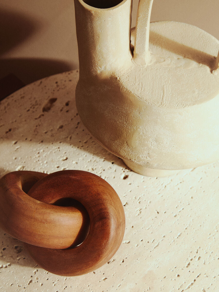 Natural Wood Large Knot Decor | Cato