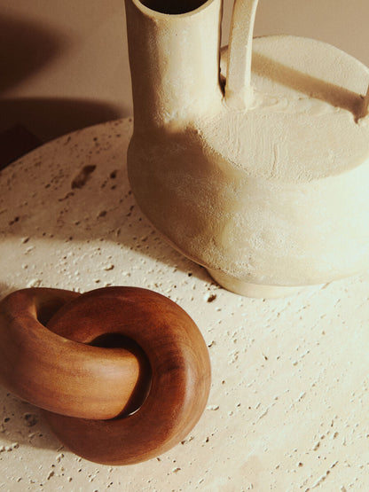 Natural Wood Large Knot Decor | Cato