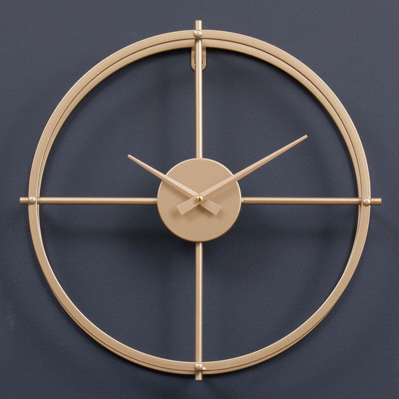 Kent Small Gold Finish Wall Clock