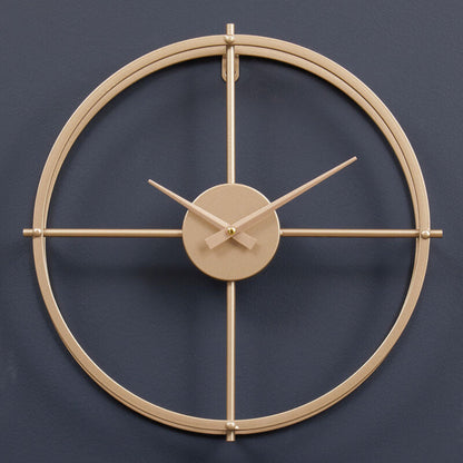 Kent Small Gold Finish Wall Clock