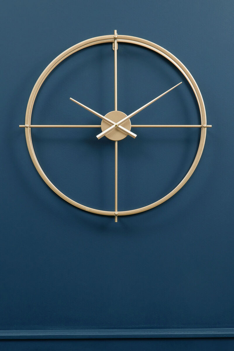 Kent Large Gold Finish Wall Clock