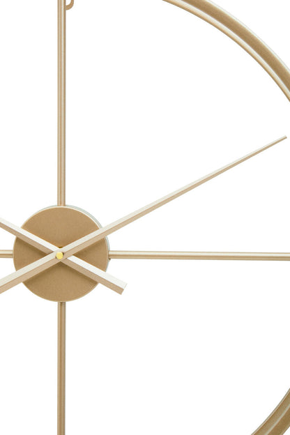 Kent Large Gold Finish Wall Clock