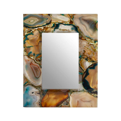 Bowerbird Small Green Agate 4In X 6In Photo Frame