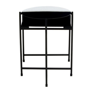 Ramus Two Tier Black And White Ombre Side Table