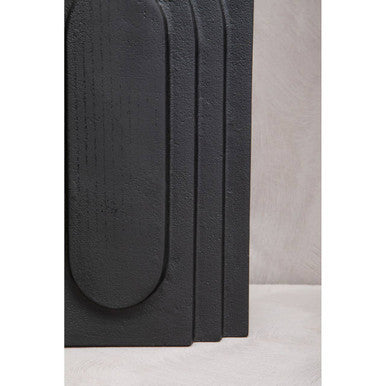 Hapax Tall Matt Black Finish Vase