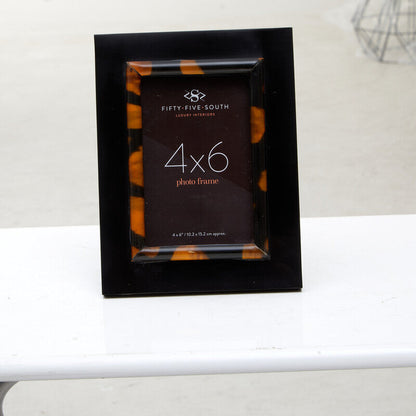 Roma 4 x 6 Inch Tortoise Shell Photo Frame