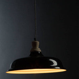 Oslo Black Small Pendant Light