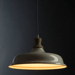 Oslo White Small Pendant Light