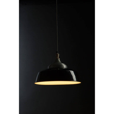 Black Large Pendant Light | Oslo