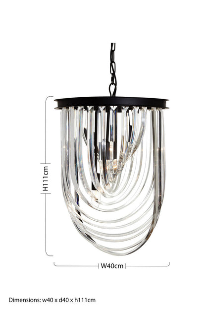 Kensington Townhouse Large Pendant Light