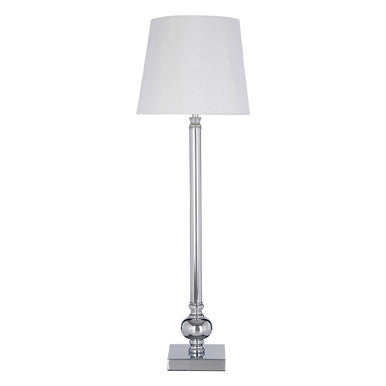 Ursula Table Lamp With Off White Silk Shade
