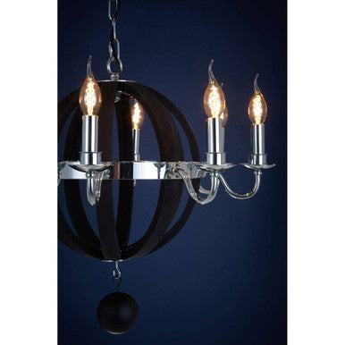 Kensington Townhouse Rounded Chandelier