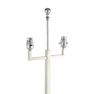 Chancel Lamp Base with Black Marble