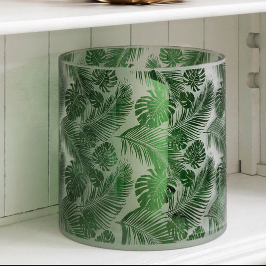Large Hurricane Candle Holder | Botanical