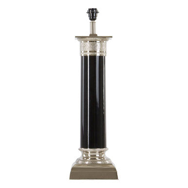 Camron Black and Silver Table Lamp