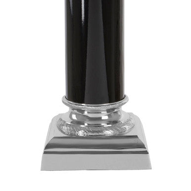 Camron Black and Silver Table Lamp