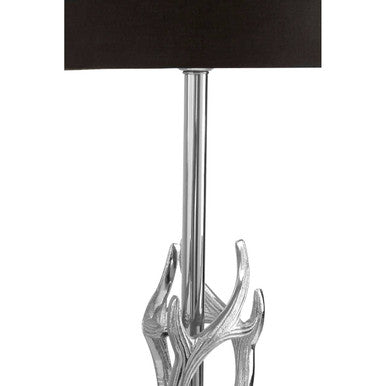 Antler Table Lamp with Marble Base