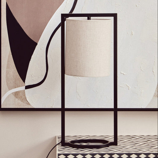 Atkins Black Table Lamp